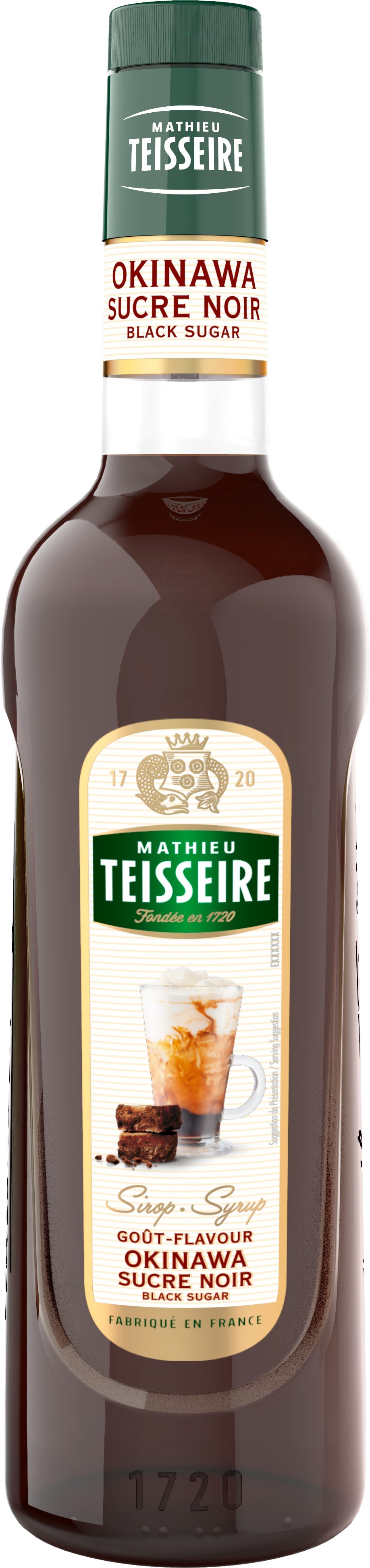 法國 Teisseire 糖漿果露-沖繩黑糖風味  700ml/瓶
