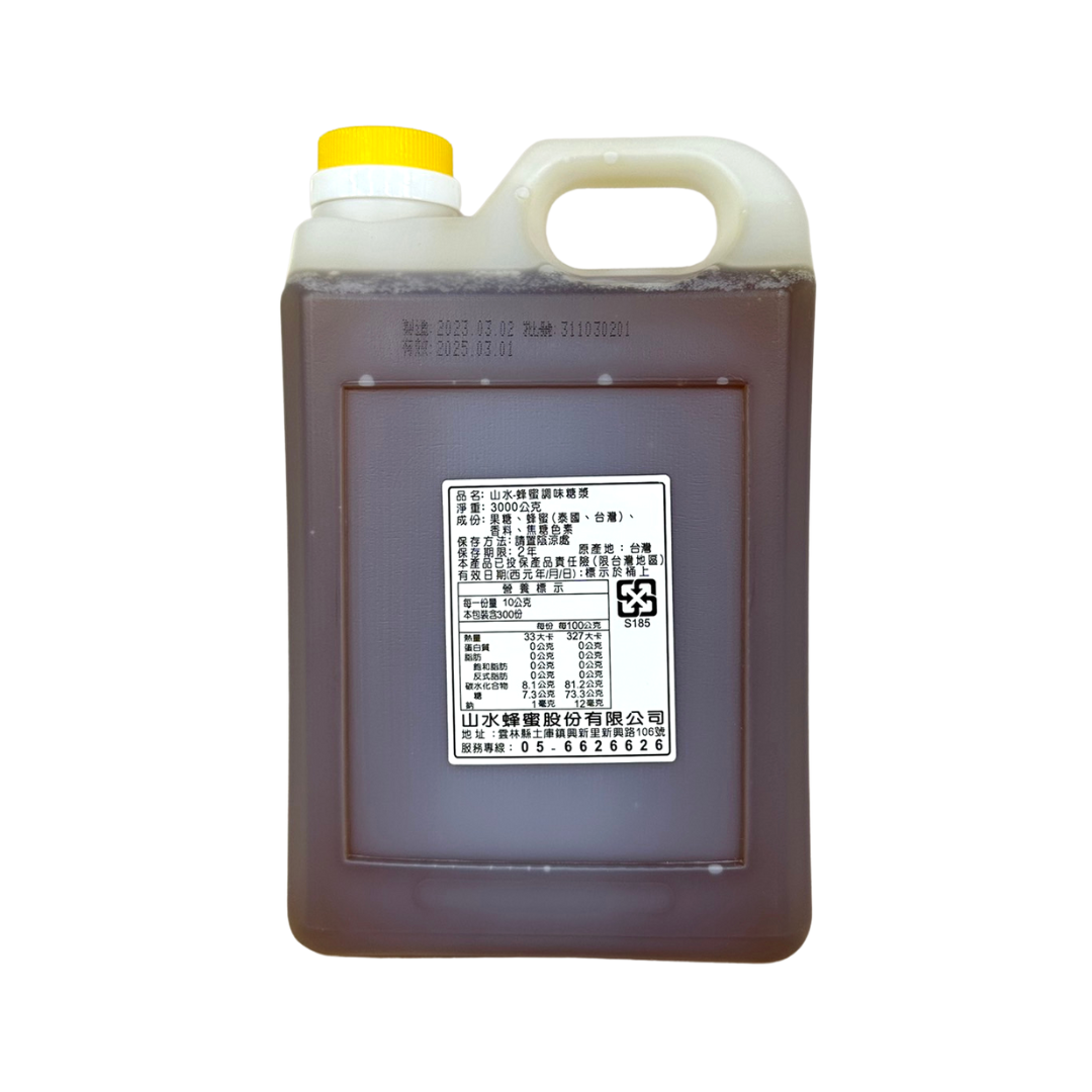蜂蜜調味糖漿 3kg/罐