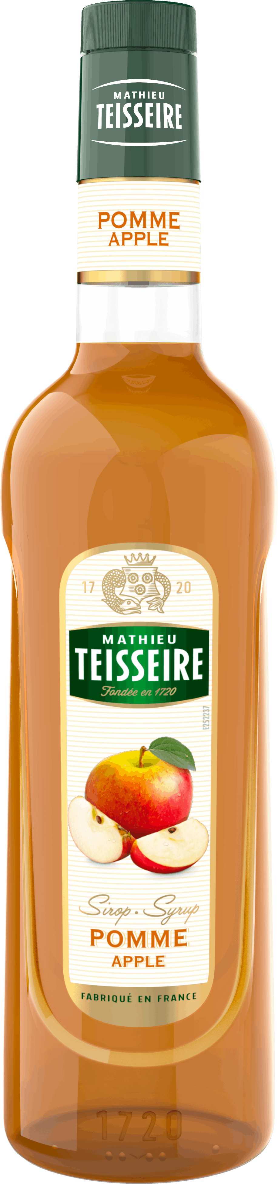 法國 Teisseire 糖漿果露-蘋果風味 Apple 700ml/瓶期限2026.10