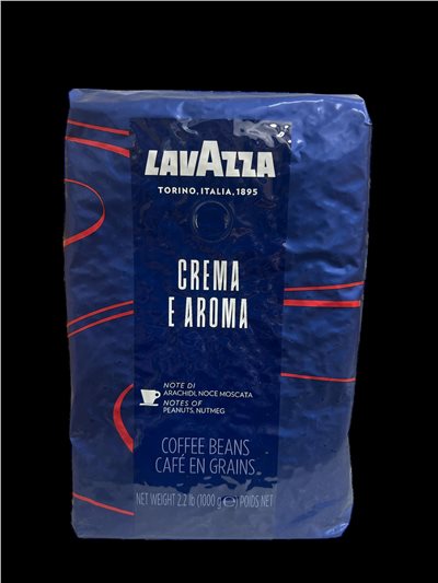 義大利 LAVAZZA  CREMA E AROMA 醇香義式咖啡豆1kg/包-效期20260930【良鎂咖啡精品館】