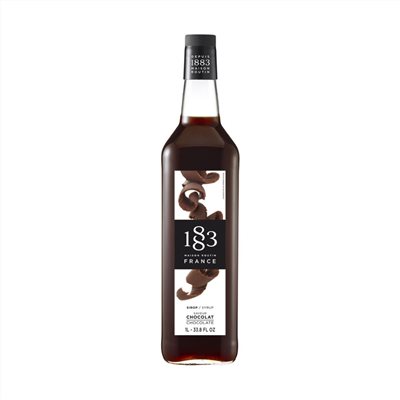 法國 1883 糖漿果露-黑巧克力風味 Chocolate 1000ml/瓶有效期限2025.12