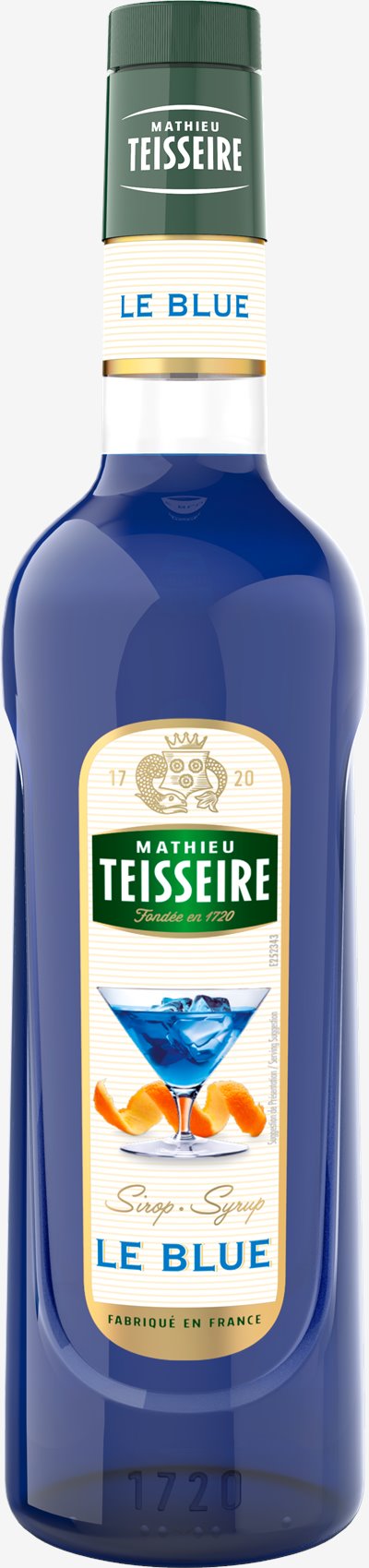 Teisseire 糖漿果露-藍柑橘風味 Le Blue 法國頂級天然糖漿 700ML