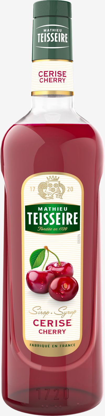 法國 Teisseire 糖漿果露-櫻桃風味 Cherry 1000ml/瓶 有效期限202610