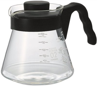 Hario VCS-02B 黑色微波耐熱咖啡壺 700ml