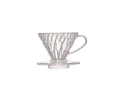 HARIO VD-02T V60 樹脂圓錐形濾杯 1-4人份